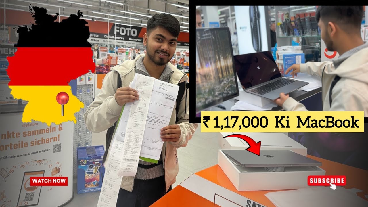 Purchasing MacBook M3 From Germany | India or Germany Where To Buy MacBook.