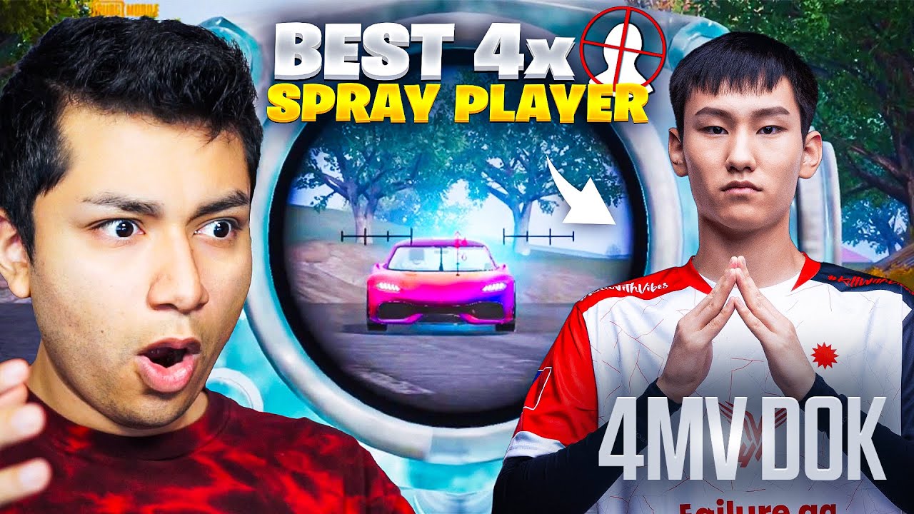 ROLEX REACTS to BEST SPRAY PLAYER IN PUBG MOBILE (4MV DOK)