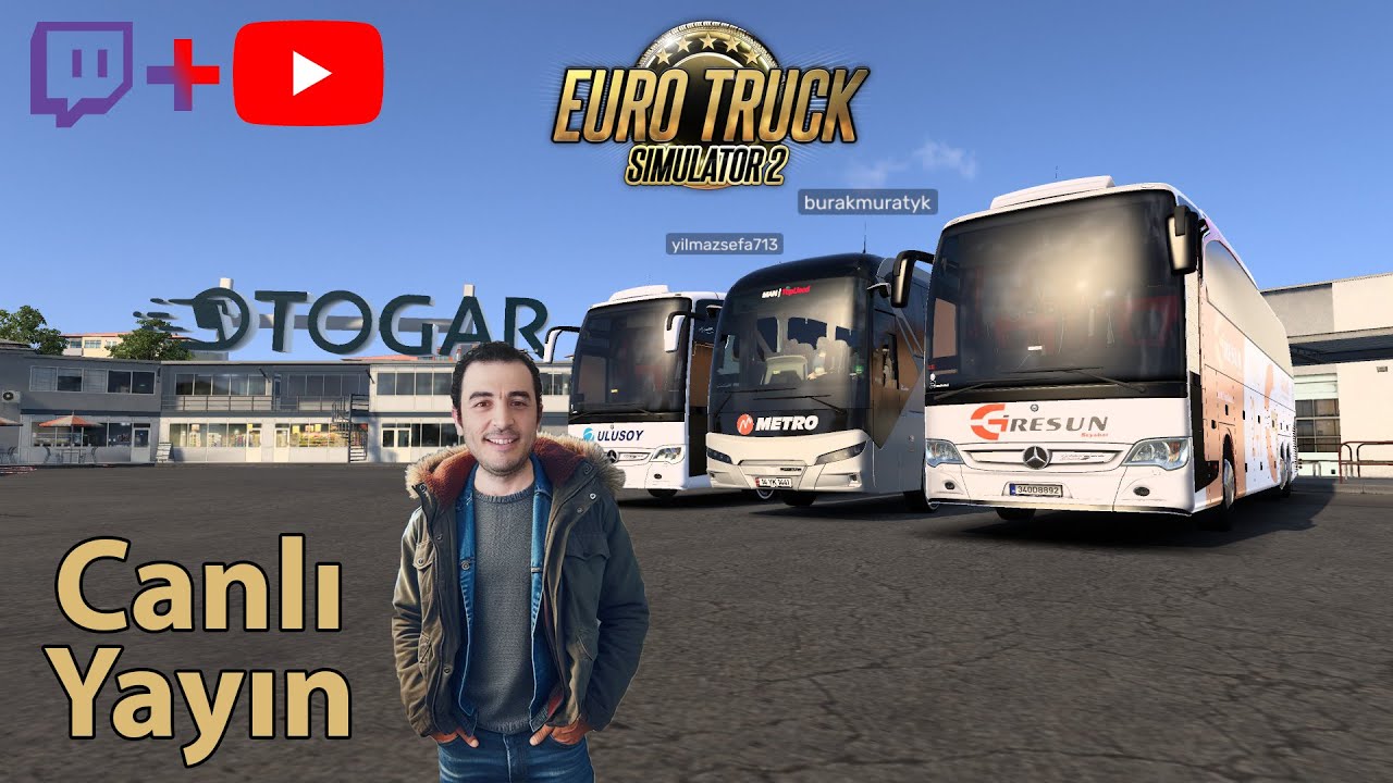 🚚 ETS2 CANLI | Otobüs Modu ile Anadolu da Yolcu Taşıma Uzun Yol Keyfi! #6 | LOGITECH G29 + SHIFTER