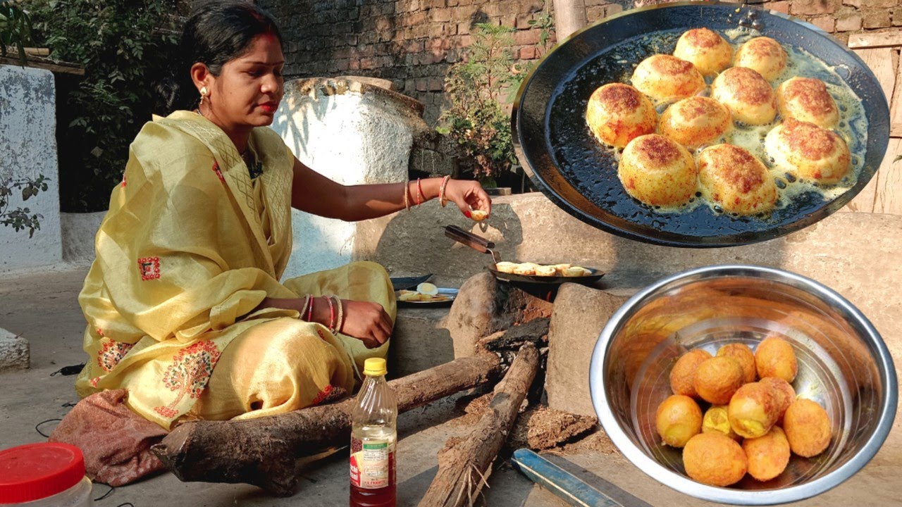आज बना रही हूं उबले अंडे की बिल्कुल सिंपल और आसान रेसिपी ll Village Style Boiled Egg Recipe 🔥🔥