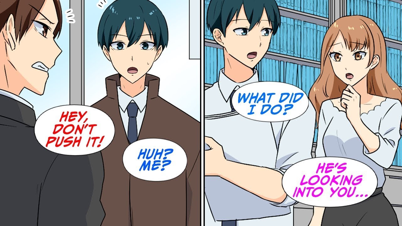 This guy at work didn't like me for some reason. Then one day I met him at lunch, then… [Manga Dub]