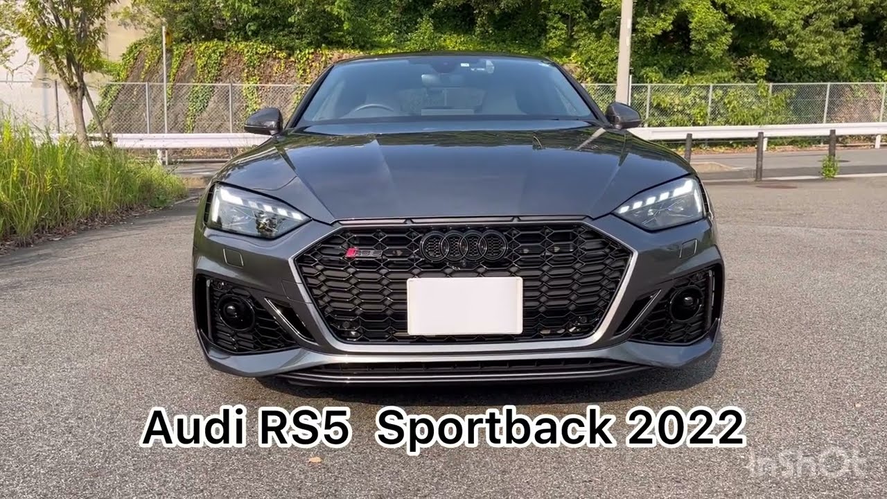 【Audi RS5 Sportback】デイトナグレー／ブラックリングス　(エクステリア)