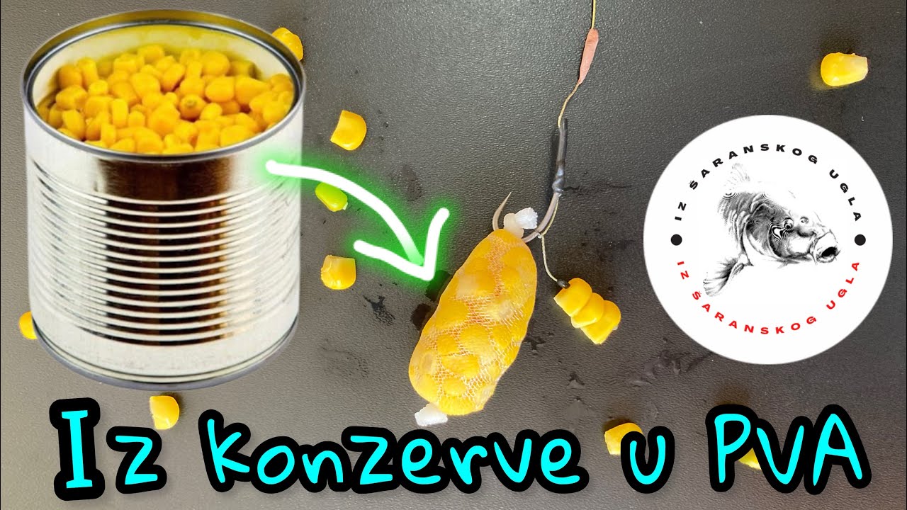 Šaranski trik: Kukuruz šećerac koji NE otapa PVA materijal 🌽🌽🌽
