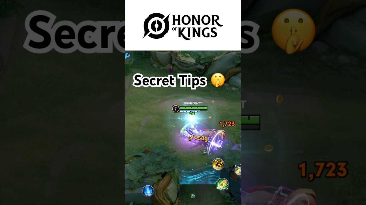SECRET Farming TIPS for SHOUYE🤐 #honorofkings