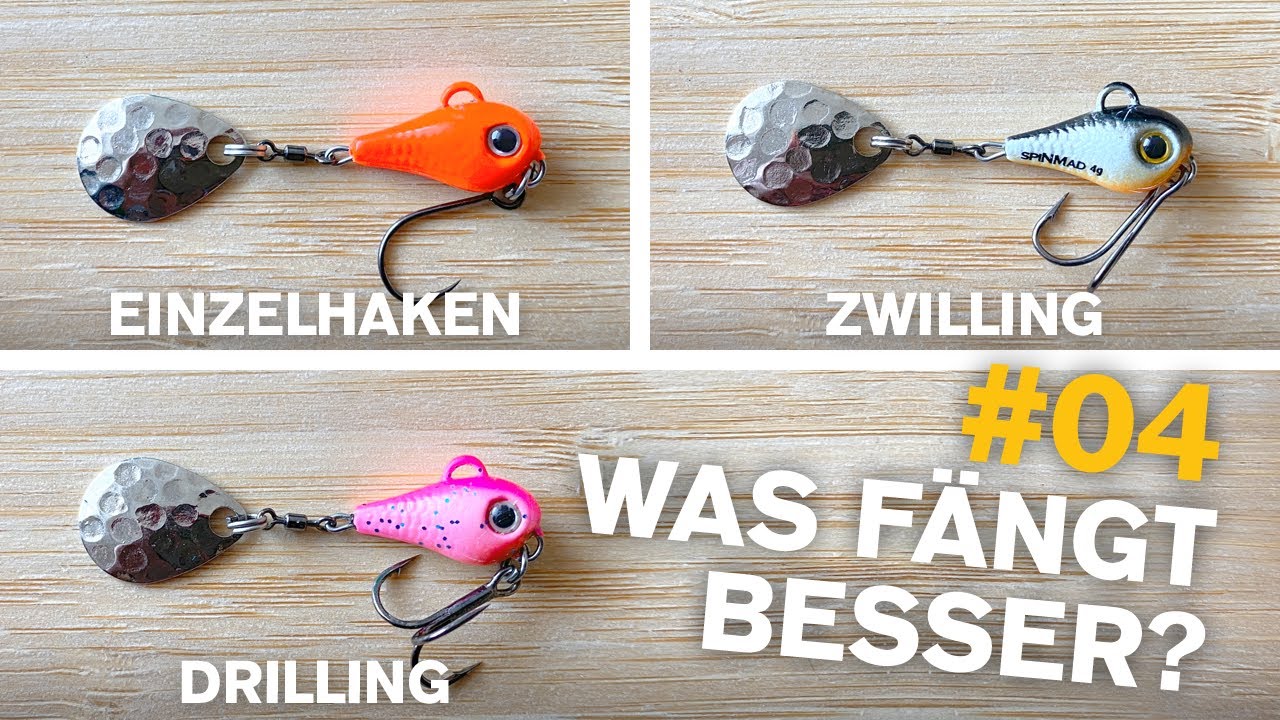 Angeln auf Forelle mit SpinMad / Welcher HAKEN fängt am besten?