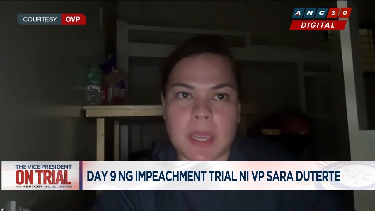 'Solid case': Tolosa says witnesses, evidence able to show VP Duterte's 'kill threat' real | ANC