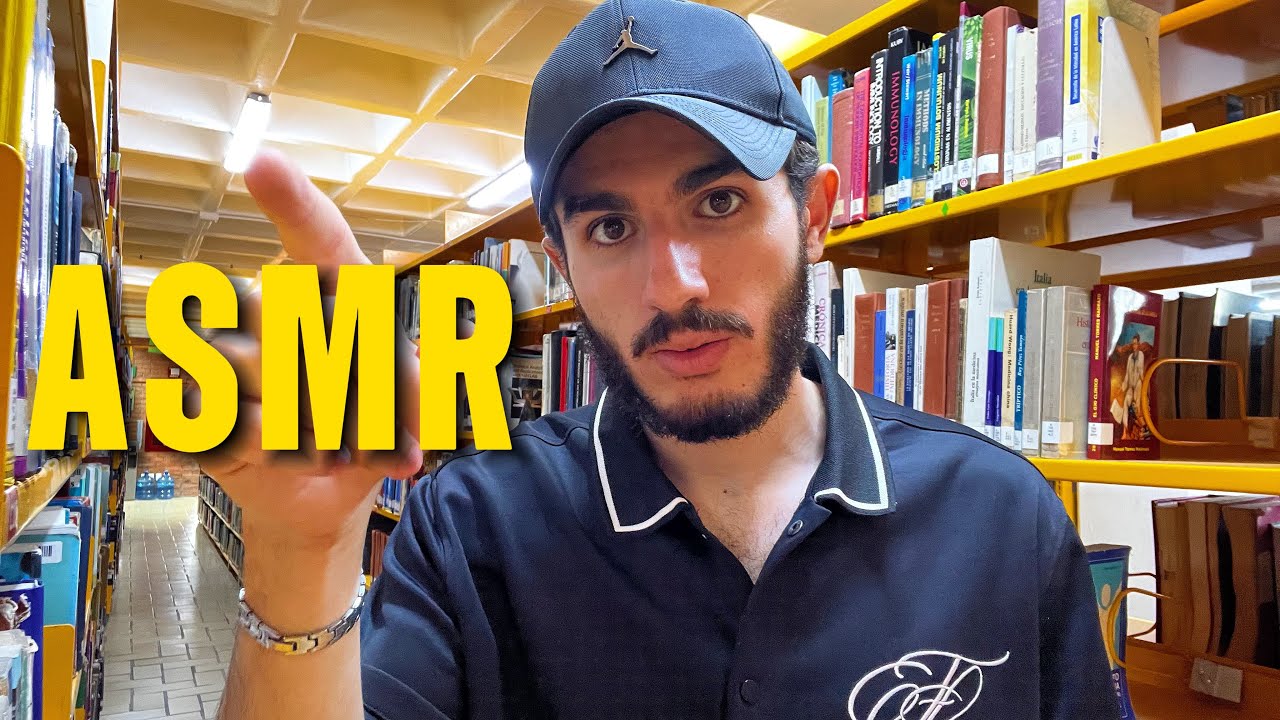 ASMR | SONIDOS RELAJANTES EN LA BIBLIOTECA 📚