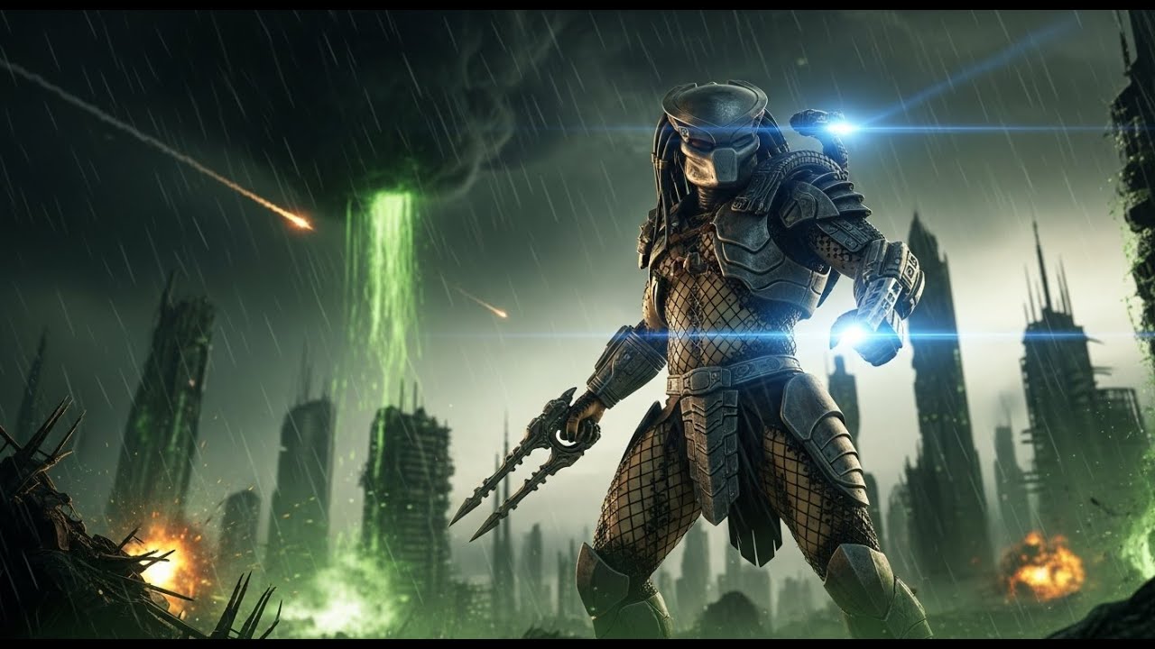 PREDATOR: 🪐 ALIEN PLANET SURVIVAL 6 phút, Cảnh Hành Động Sinh Tồn Trong Bão Axit [Elite Enforcer]