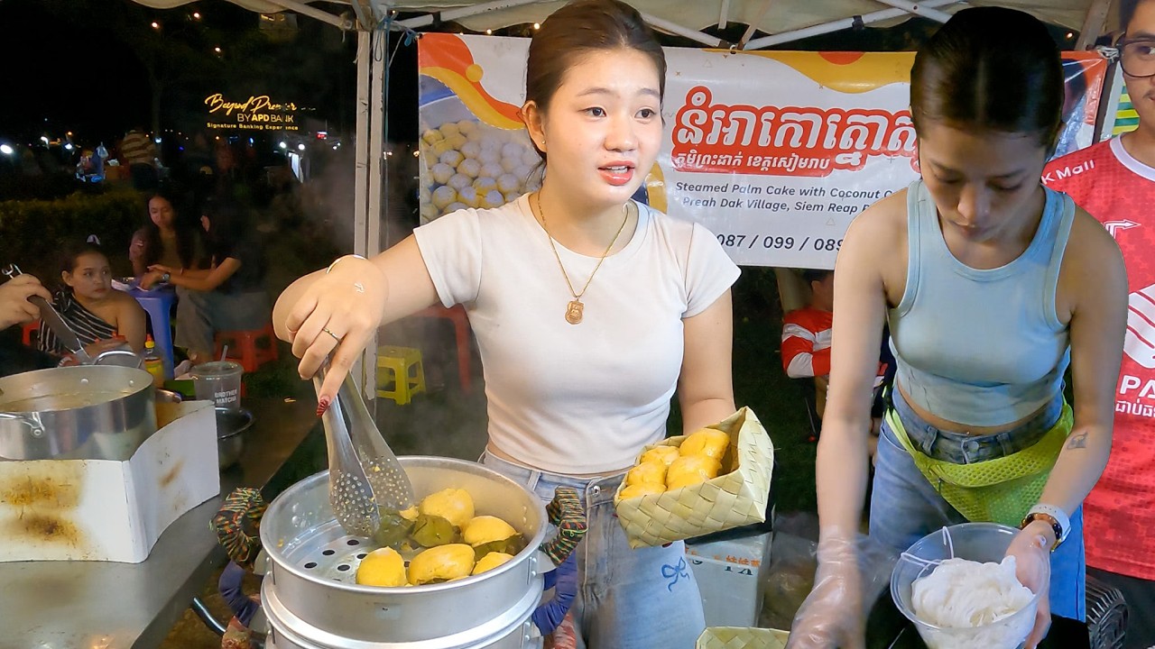Delicious Num Akor Thnort Khmer from Siem Reap Province | Phnom Penh Street Food Tour 2026