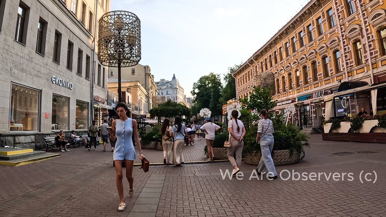 🔥Jungle in the Center of the Huge Megapolis of Moscow! Russian Girls Urban Amazons.