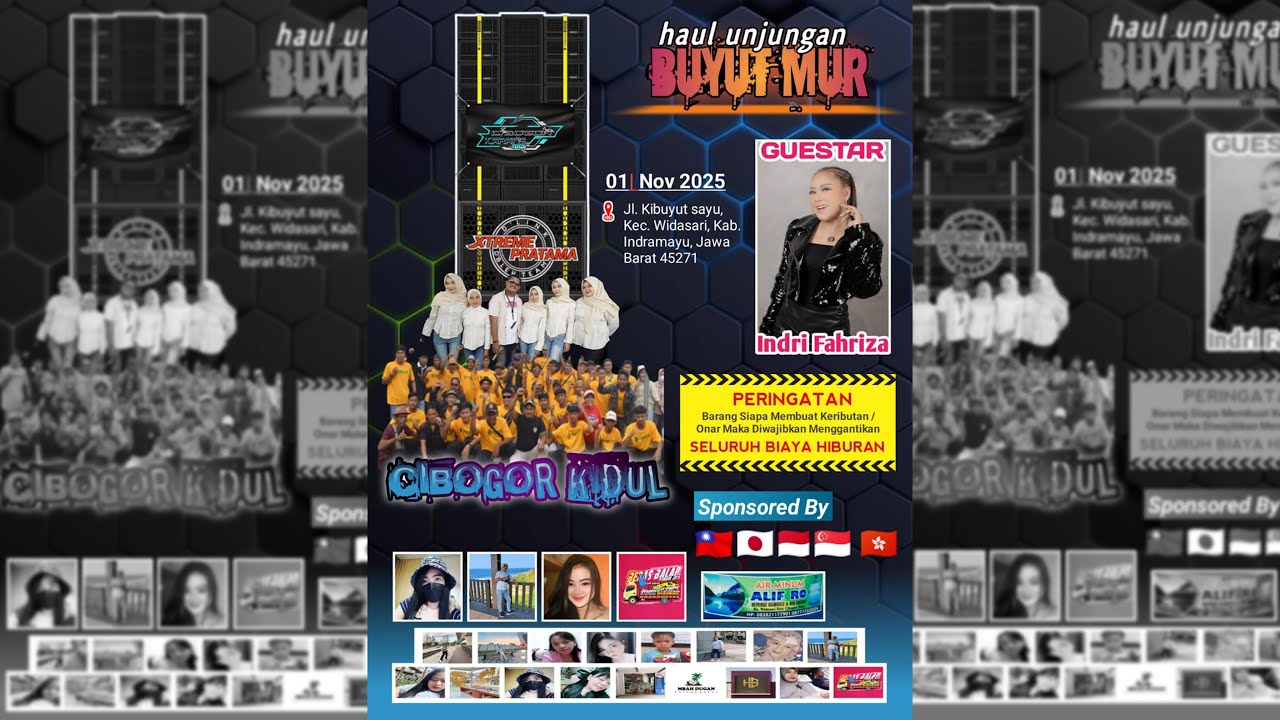 🔴LIVE SINGA DANGDUT X-TREME PRATAMA NEW | UNJUNGAN MBAH BUYUT MUR DESA CIBOGOR KIDUL | SABTU, 01 NOV