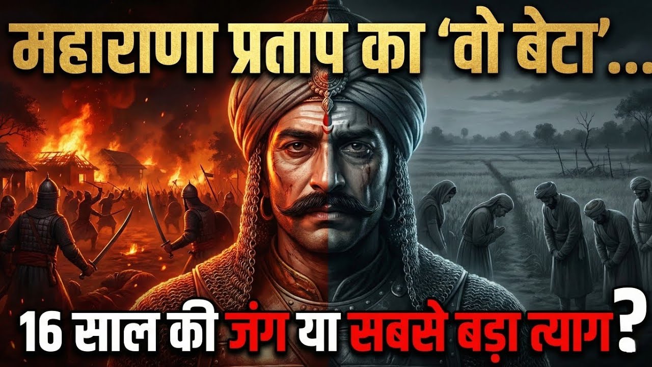 महाराणा प्रताप का 'वो बेटा' | महाराणा अमर सिंह: 16 साल की जंग या सबसे बड़ा त्याग? Mewar History 👑