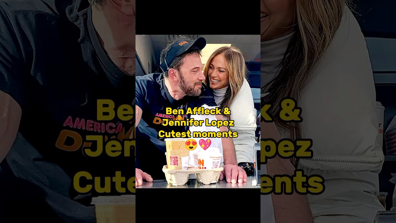 Ben Affleck & Jennifer Lopez Cutest moments -PDA#shorts #benaffleck #jenniferlopez #bennifer #jlo