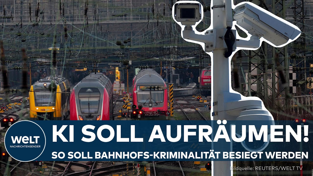 KRIMINALIT&Auml;T AN BAHNH&Ouml;FEN: Union fordert Einsatz von KI-Gesichtserkennung als Mittel gegen Gewalt