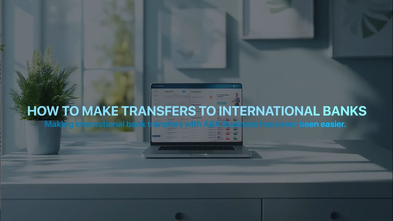 How to make an international transfer