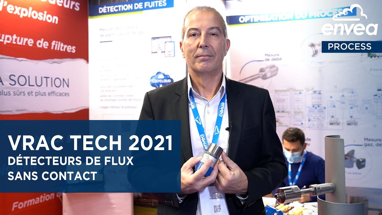 VracTech : détecteurs de flux de matière sans contact