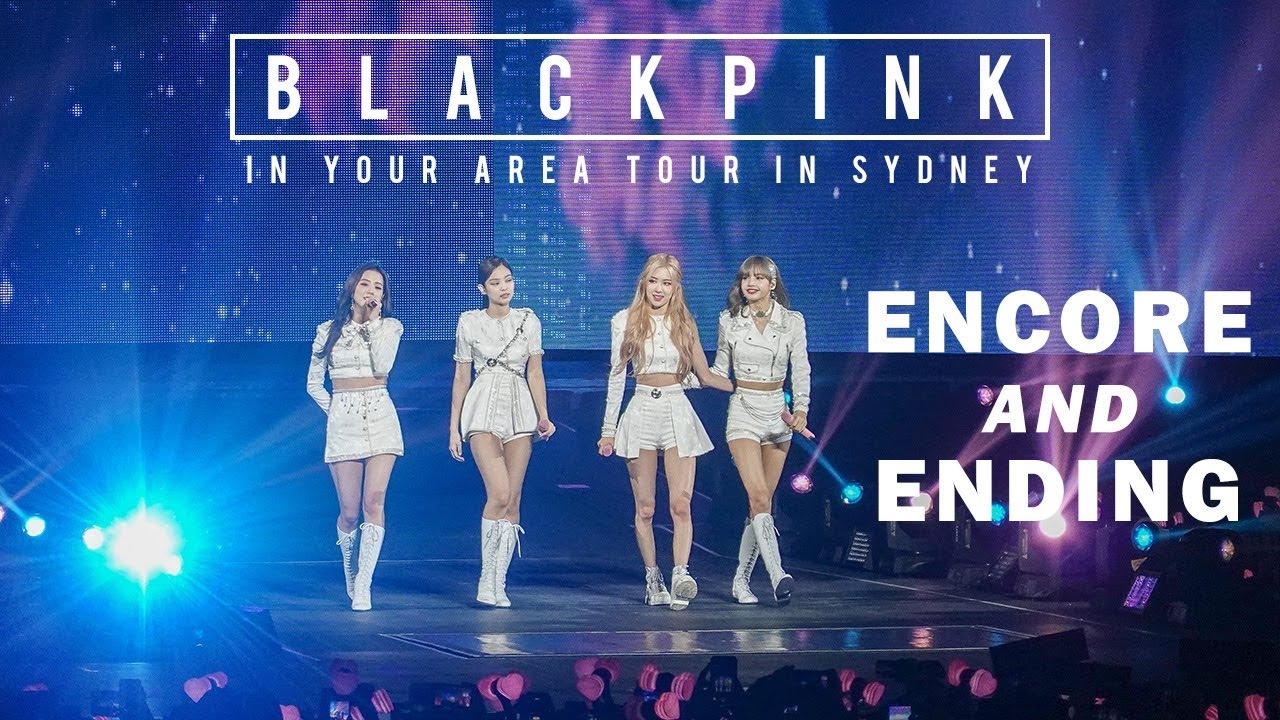 190615 BLACKPINK 블랙핑크 [IN YOUR AREA] TOUR in Sydney Fancam 직캠 || Encore