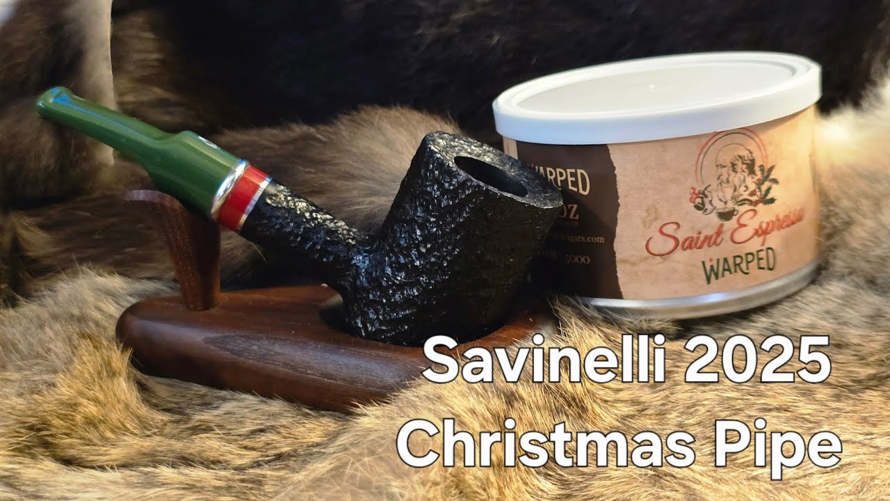 Обзор моей трубки Savinelli St. Nicholas Pipe 2025 с табаком Cornell and Diehl St. Espresso.