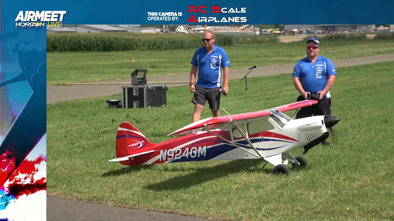 AIRMEET LIVE 2020, TeamSporer, Hangar 9 Fokker D.VII and FX-3