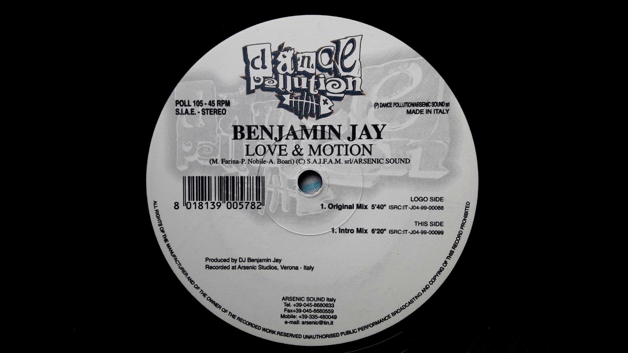Benjamin Jay - Love & Motion (Original Mix)