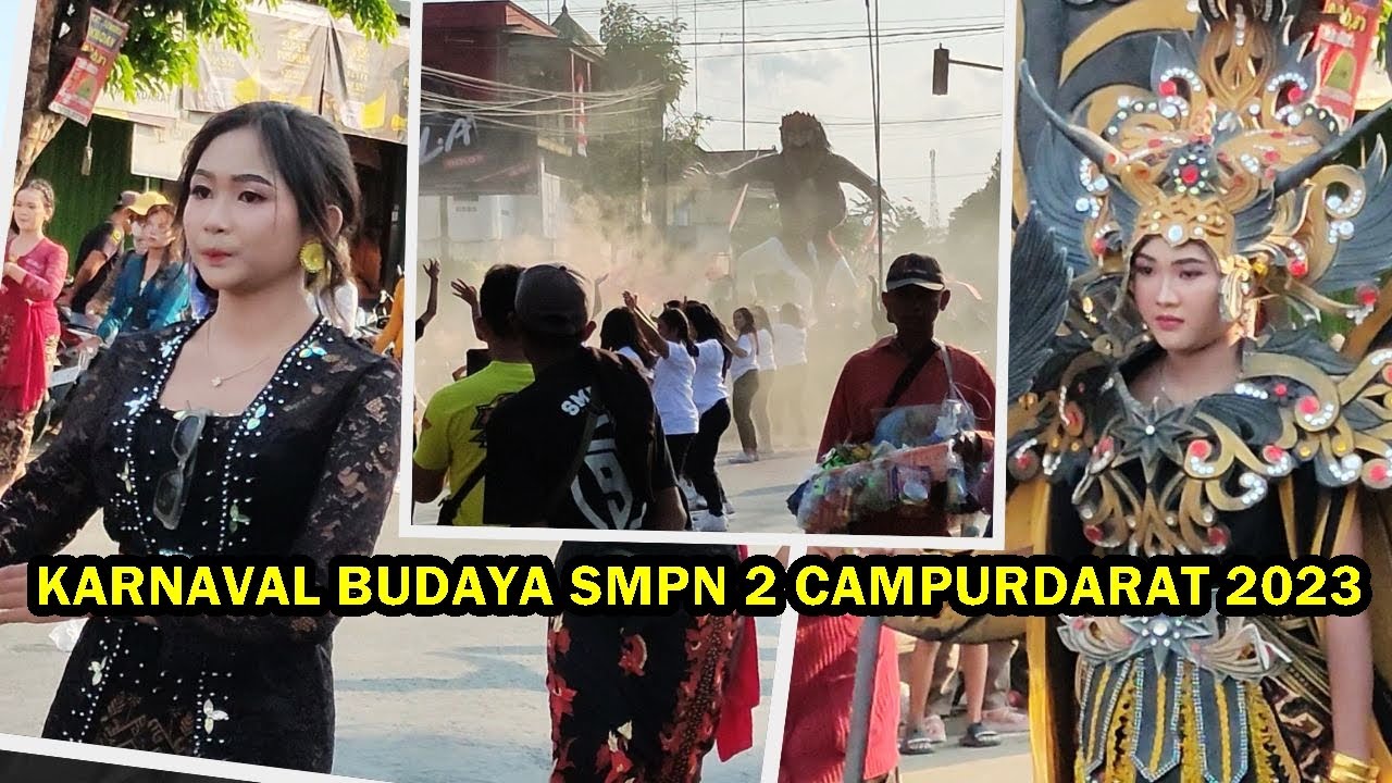 KARNAVAL BUDAYA SMPN 2 CAMPURDARAT TULUNGAGUNG !!  MANTAP JOSSS