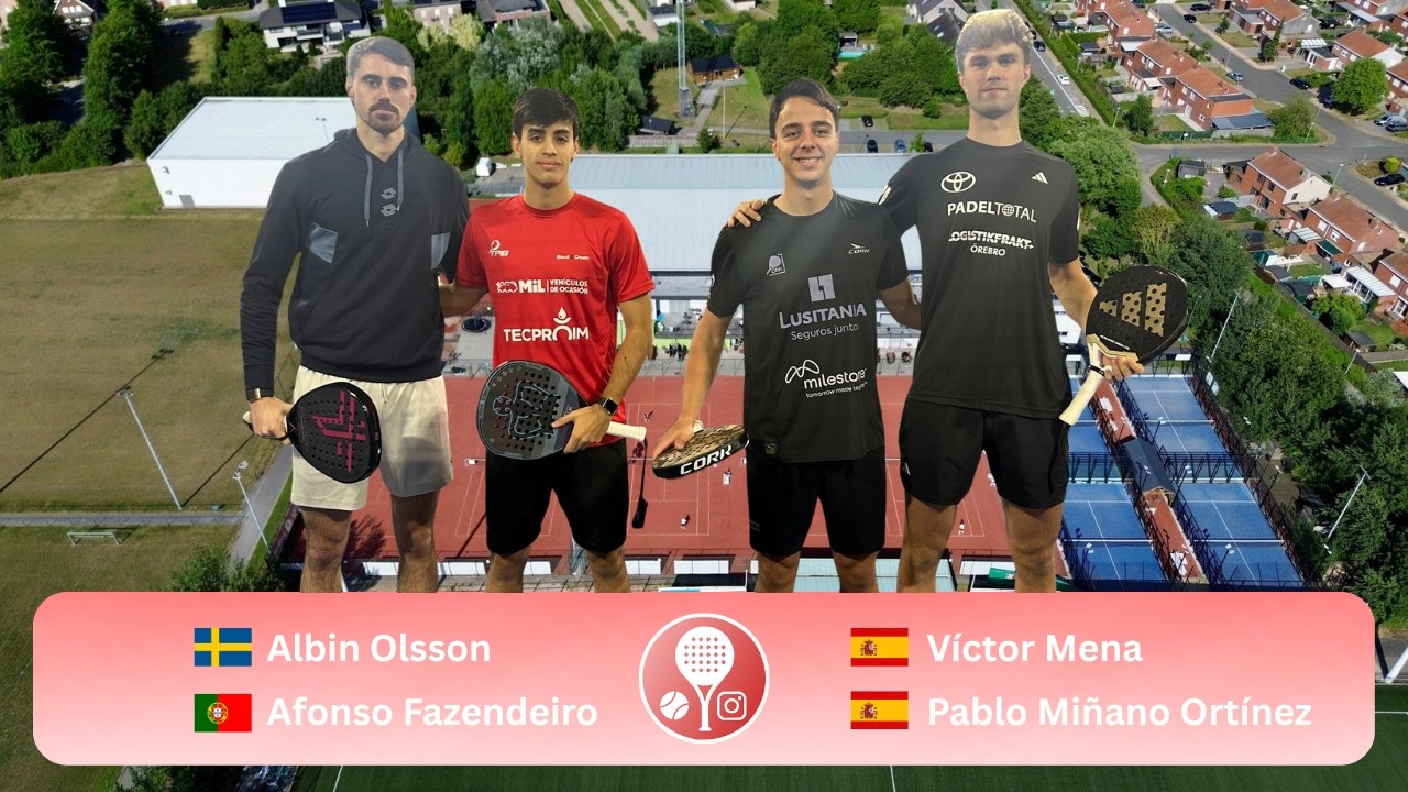 A. Olsson 🇸🇪 / A. Fazendeiro 🇵🇹 vs V. Mena 🇪🇸 / P. Miñano 🇪🇸 | FIP Silver Roeselare 🇧🇪 | No Breaks