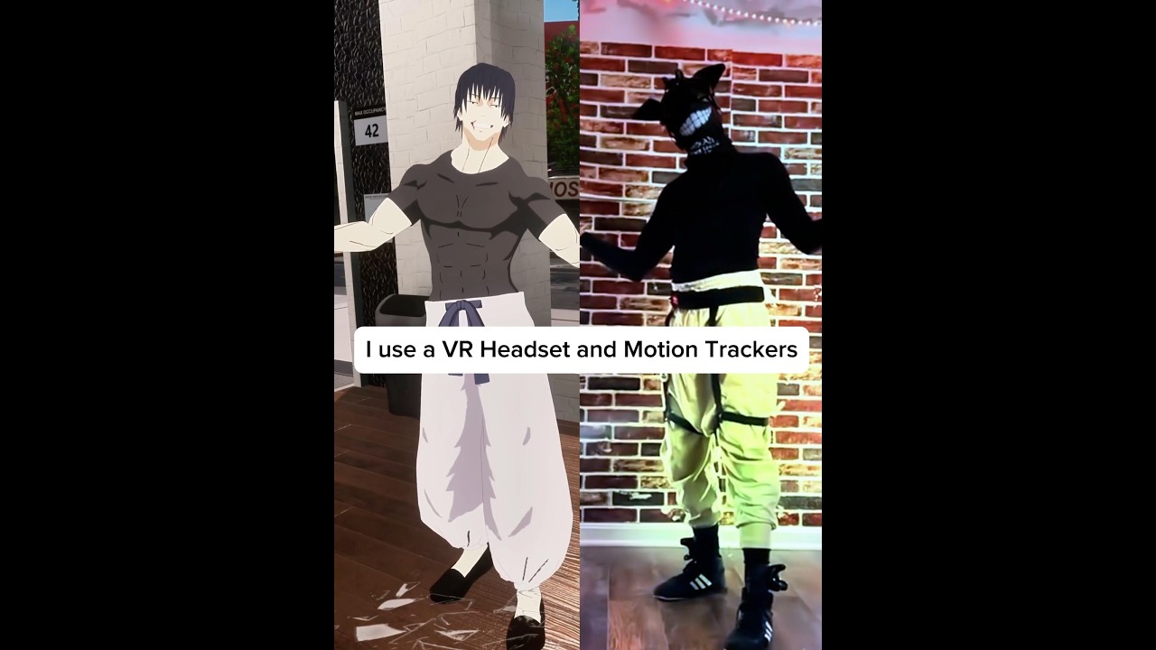 Full Body Tracking as Toji #trending #viral #vrchat #vrchatcommunity #jujstukaizen #Gojo #letsdance