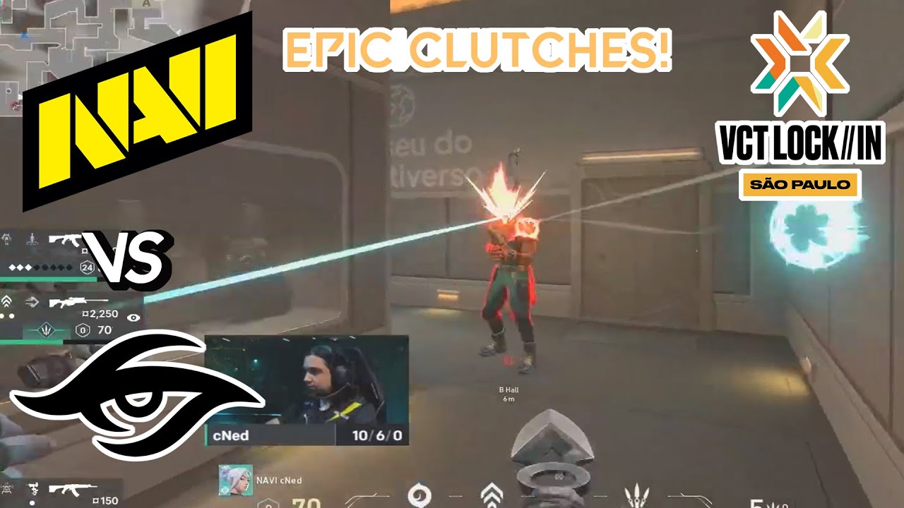 Team Secret vs Navi - Highlights VOD - VCT 2023: LOCK//IN S&atilde;o Paulo
