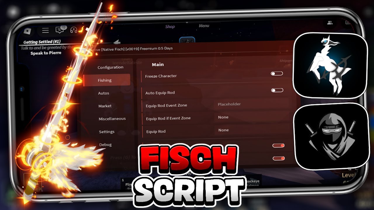 🦈FISCH SCRIPT - INSTA SHAKE - INSTA FISH - AUTO BUY ROD - AUTO PUZZLE - MORE! ✅