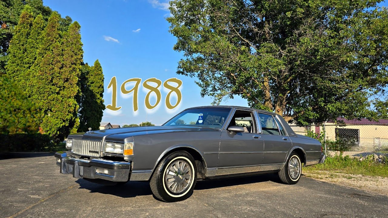 1988 Chevy Caprice Brougham hits the market 