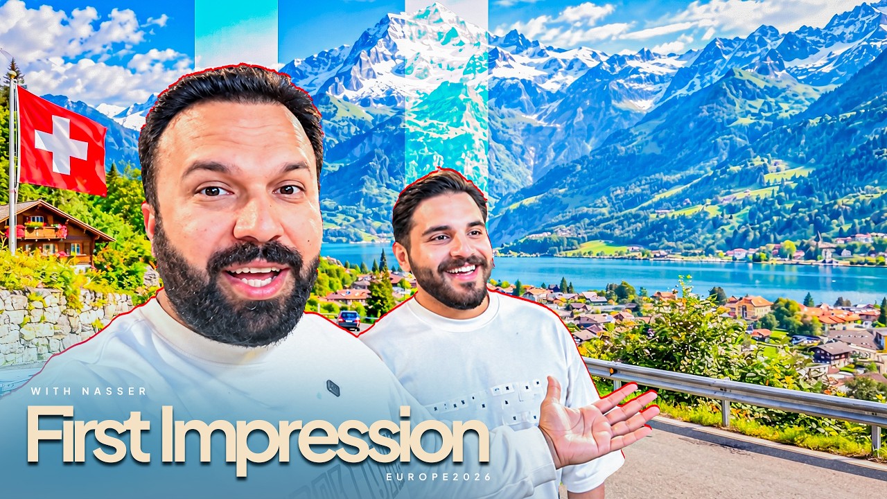 Finally Entered SWITZERLAND! 😱🇨🇭 🏔️ First Impressions Were UNBELIEVABLE! 😍