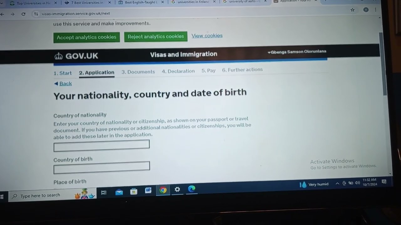 complete guide on how to apply for a UK visa