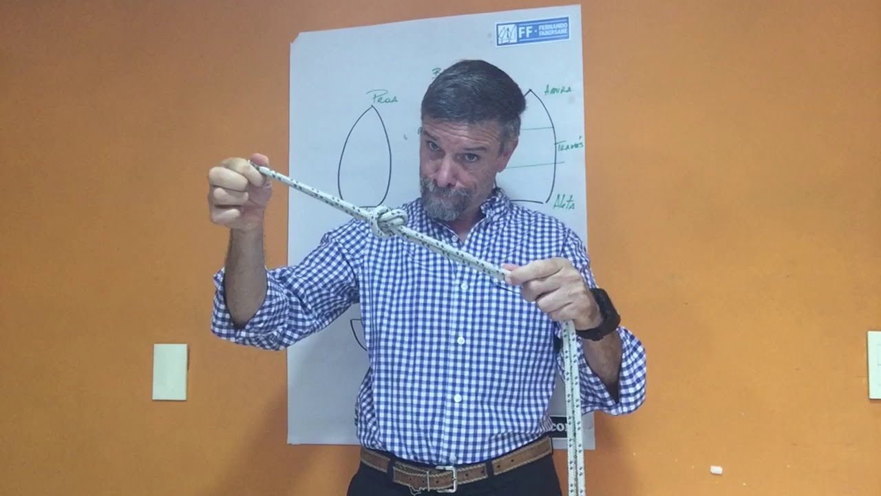 Curso de Timonel 2020, Cabuyer&iacute;a (nudos) www.curso de timonel.com