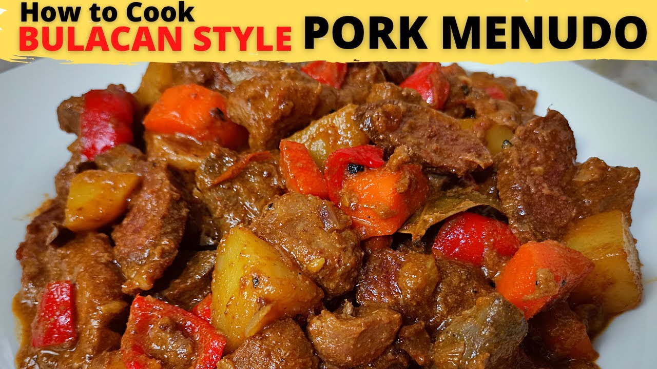PORK MENUDO BULACAN STYLE |  Bulakenya Menudo RECIPE | NO-Canned TOMATO Sauce Menudo Tagalog