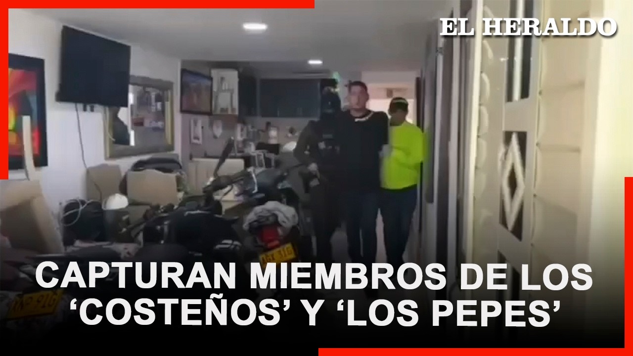 Capturados de ‘Los Costeños’ y ‘Los Pepes’ en Barranquilla suman 15 anotaciones judiciales