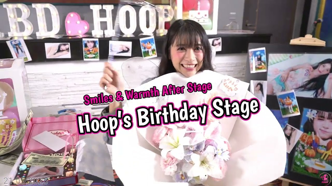 บรรยากาศหลังจบการแสดง Hoop’s Birthday Stage | The Theater Hall @ the Bazaar hotel Bangkok | 21.09.25
