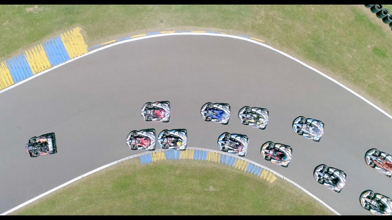 Les 24 Heures Open Kart vues depuis les airs !