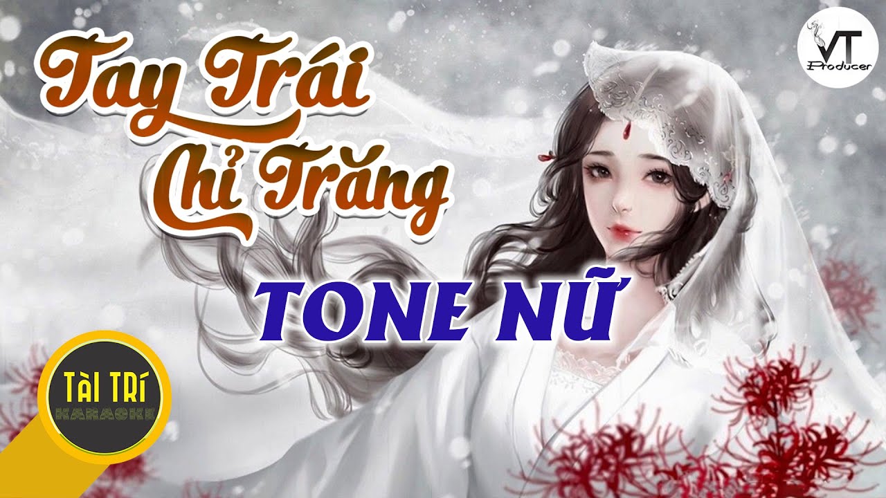 Karaoke Beat Chuẩn | TAY TRÁI CHỈ TRĂNG - NAM EM - Tone Nữ (Dm) - Beat by Tàiz