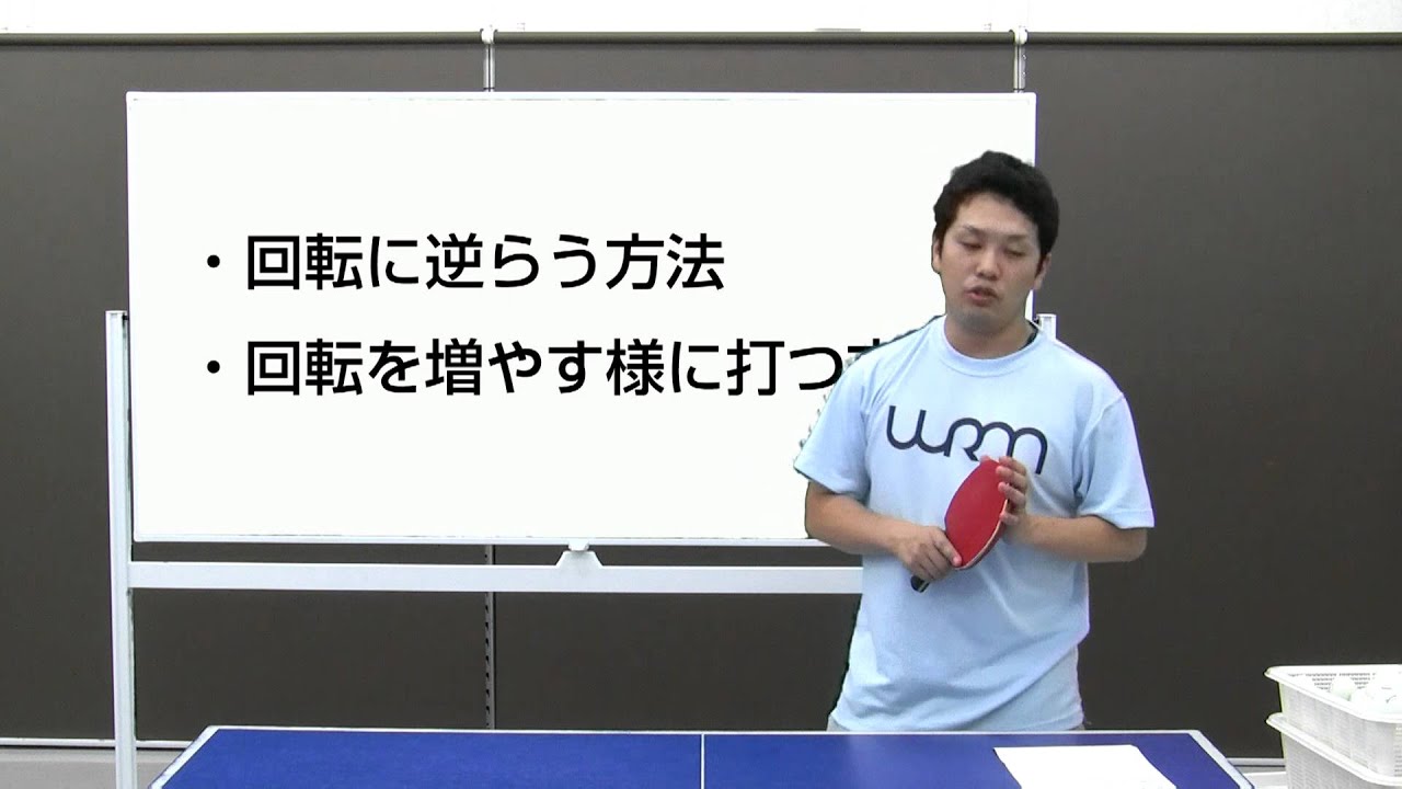 バック前逆横系サーブのレシーブ方法【卓球知恵袋】