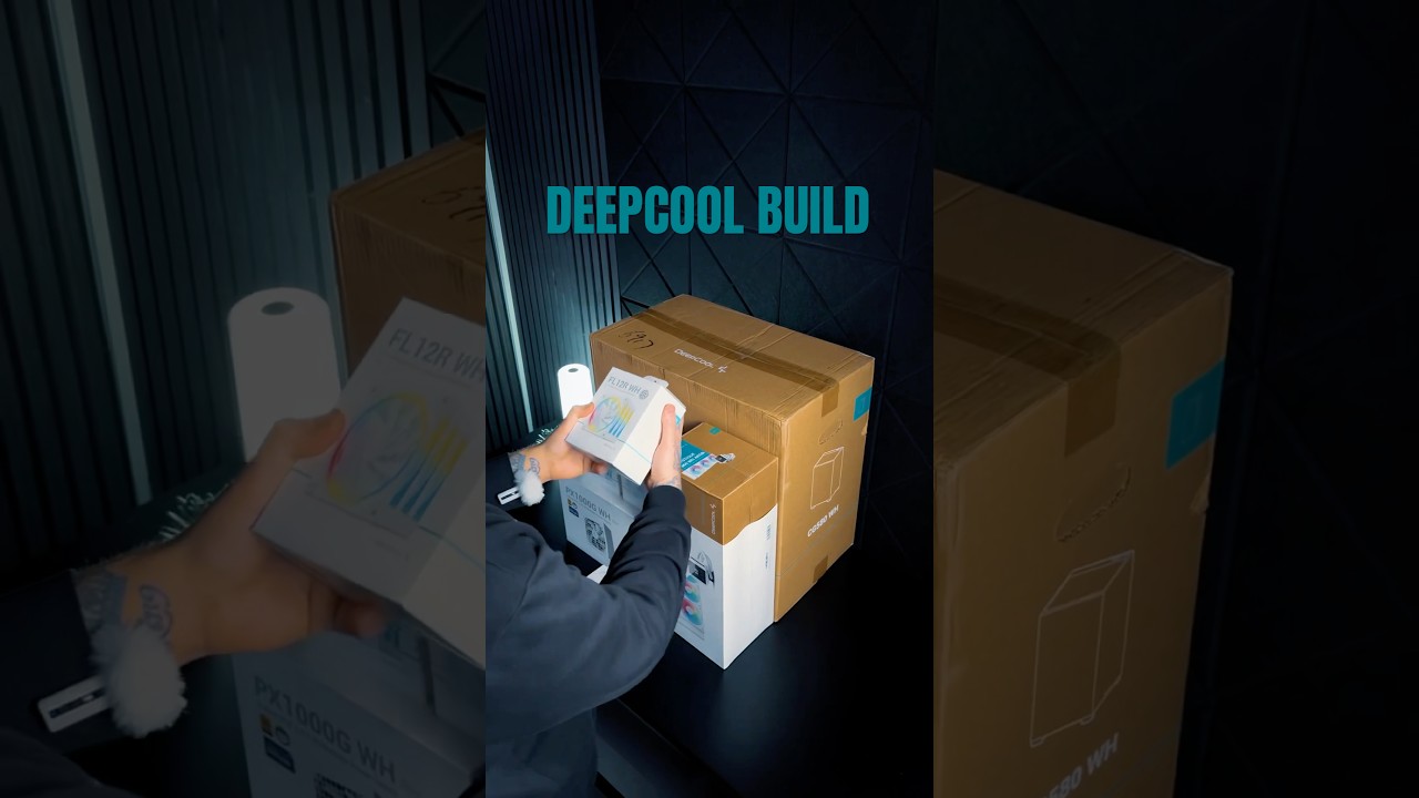 FULL DEEPCOOL BUILD WITH THEIR LATEST FL12 FANS