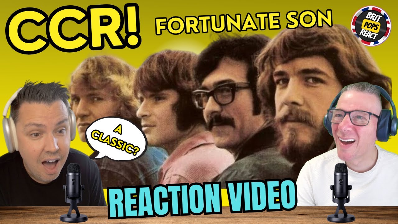 Реакция британских рэперов на возрождение Creedence Clearwater | Fortunate Son (смотрю впервые)