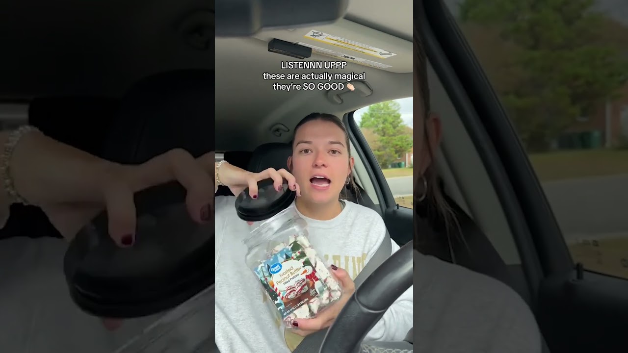 I mean when its frosted peanut butter pretzels, how could you not?