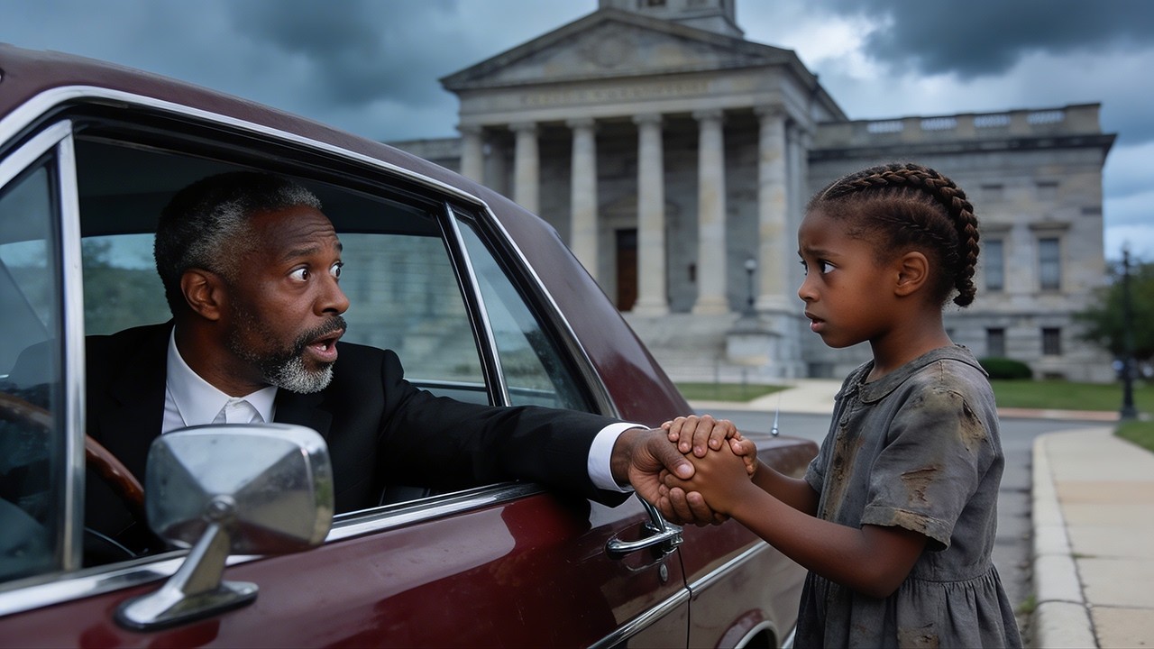 A BEGGAR CHILD STOPS A MILLIONAIRE AT THE LAST SECOND—“YOUR DAUGHTER CUT THE BRAKES!” THEN…