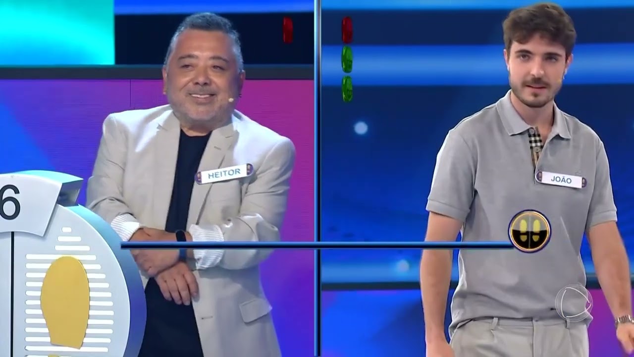 ACERTA OU CAIA: João Duela com Heitor na primeira rodada