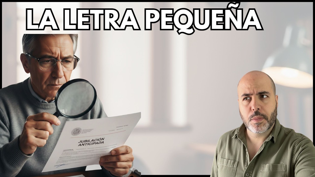 Novedades JUBILACIÓN ANTICIPADA 2026 la Letra PEQUEÑA que debes CONOCER si se APRUEBAN