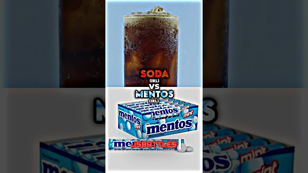 Soda vs Mentos