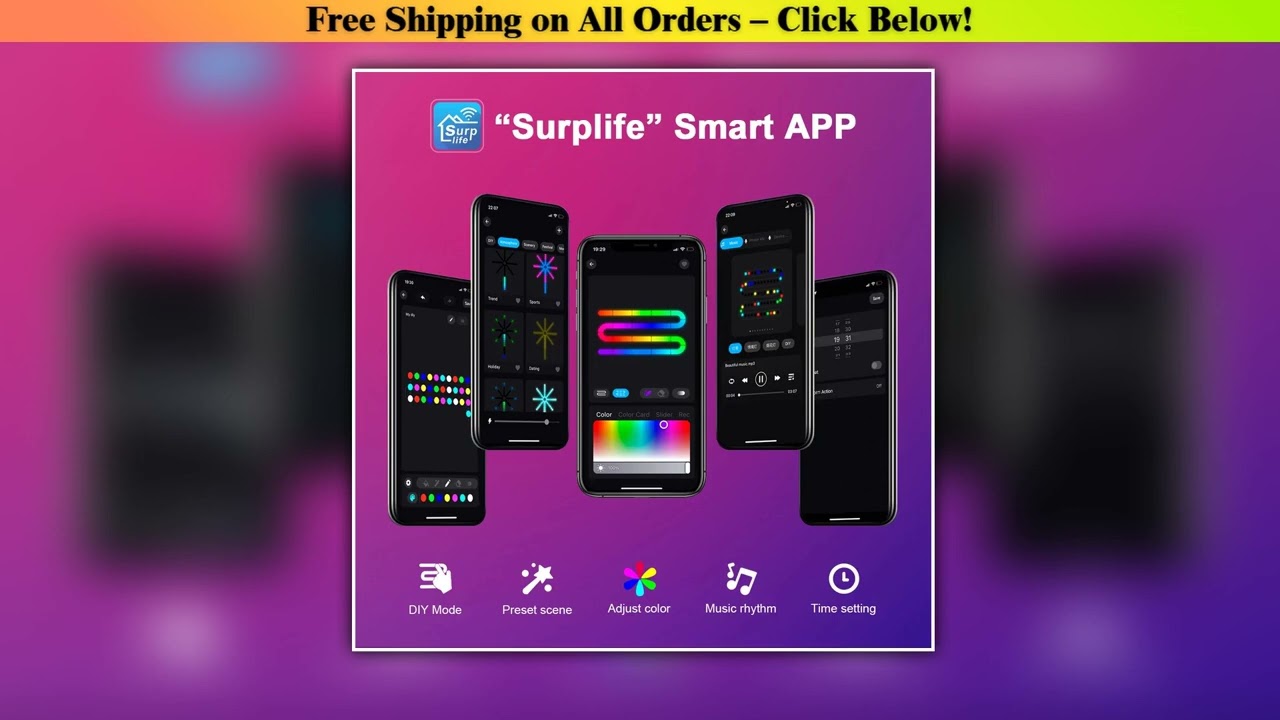 Christmas Fireworks Light RGBIC LED String Light USB LED Garland Lamp Outdoor Garden Room Camping