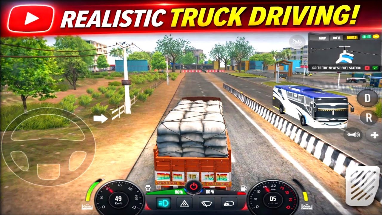 🤯Indian Simulator 3D Truck Game 🎮 Game Video For Android #indiagames #drivinggame 