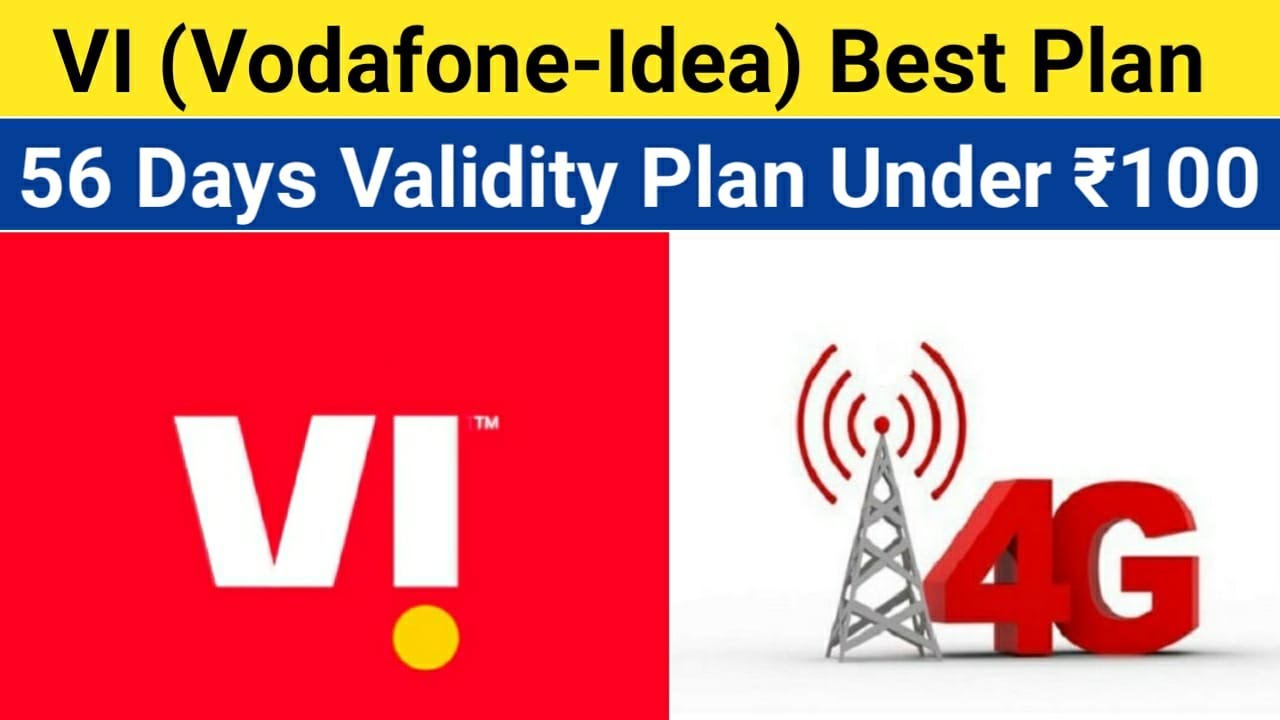 Vodafone Idea Best Plan | 56 Days Wala Plan Under Rs 100 | Great Offer