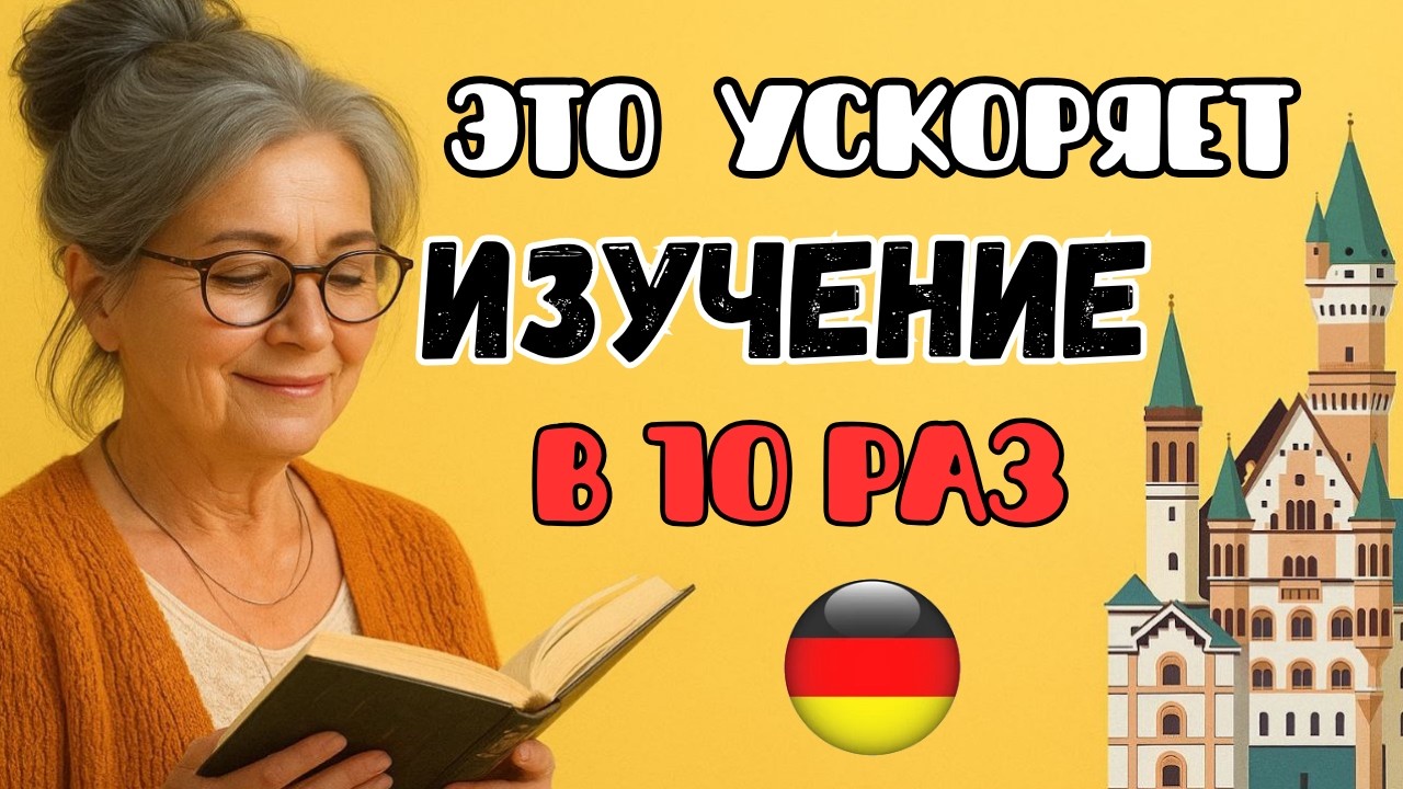 Немецкий на слух  🔥 Эффективный метод ЗАГОВОРИТЬ на немецком  🔥 Разговорные фразы на каждый день